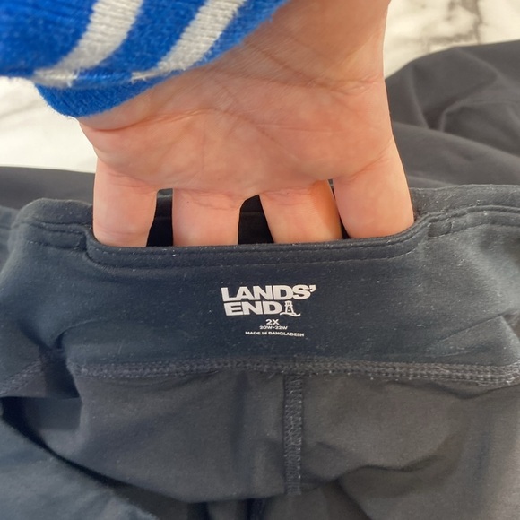 Lands' End Black Leggings - Picture 11 of 14
